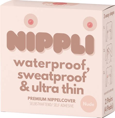 Nippelcover Nude selbsthaftend (2 Paar), 4 St